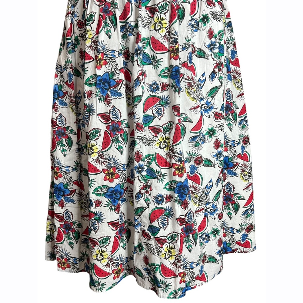Long Tall Sally‎ Womens 8 Multi Color Sleeveless Midi Dress - Picture 3 of 12